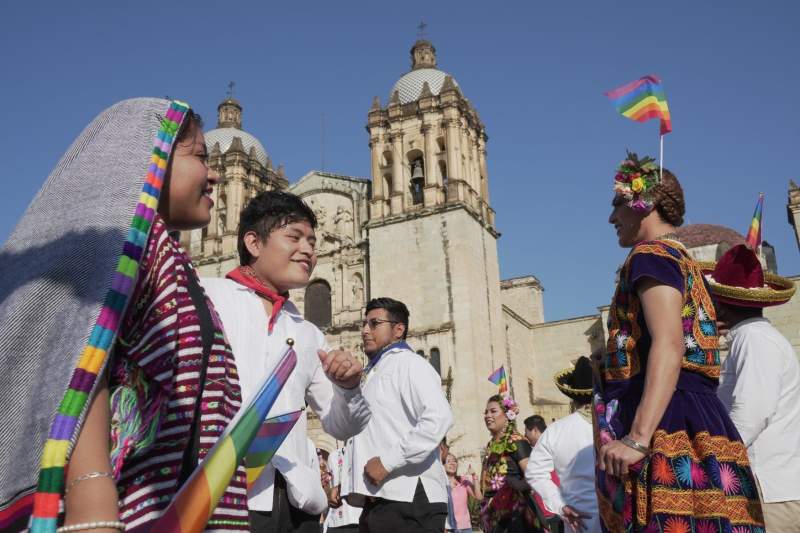 Se corona la ciudad de Oaxaca como Destino Cultural del Año LGBTQ+