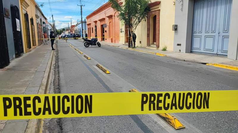 Se registra detonaciones de arma de fuego en el centro de la Ciudad de Oaxaca