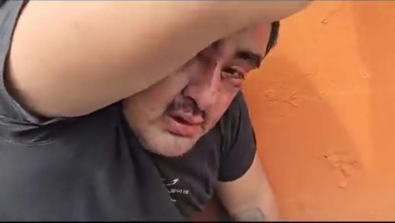 Detienen y golpean a presunto ratero de motos en la capital