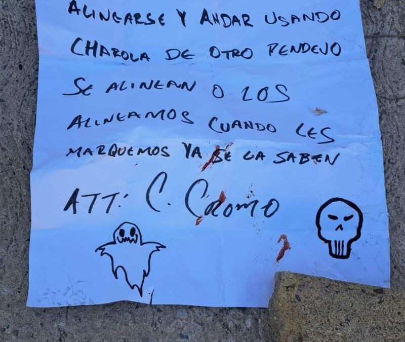 Ejecutan a un hombre en Juchitán y le dejan narco mensaje