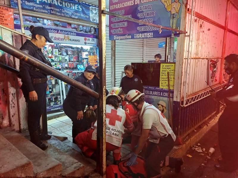 Mujer intentó quitarse la vida en Puente Peatonal del Mercado de Abasto