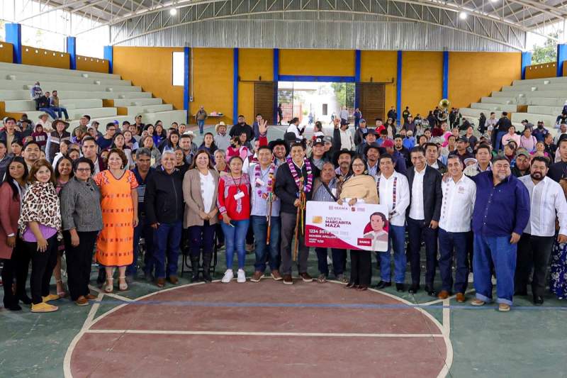 Ofrece Salomón Jara hacer un buen gobierno con inversión de más de 17 mdp en San José del Progreso