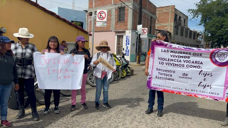 Protestan colectivos en los juzgados del Ex Marquesado