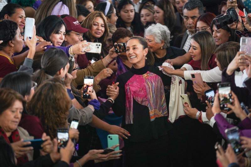 A la Presidencia no llega una, llegamos todas: Claudia Sheinbaum es respaldada por mujeres de todo México