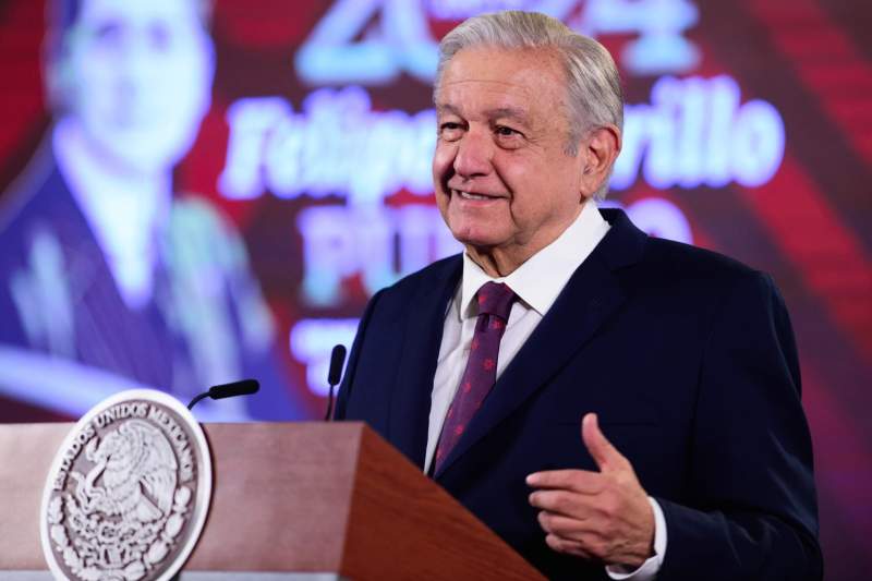 Anuncia AMLO montos y calendario de pago de pensiones ante proceso electoral 2024