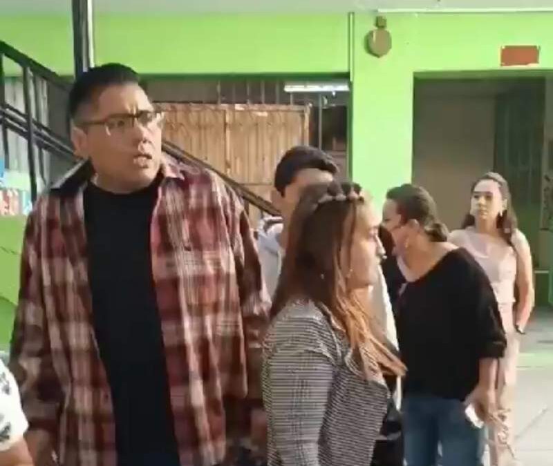 Denuncian a Adán Mejia de desestabilizar la escuela Basilio Rojas