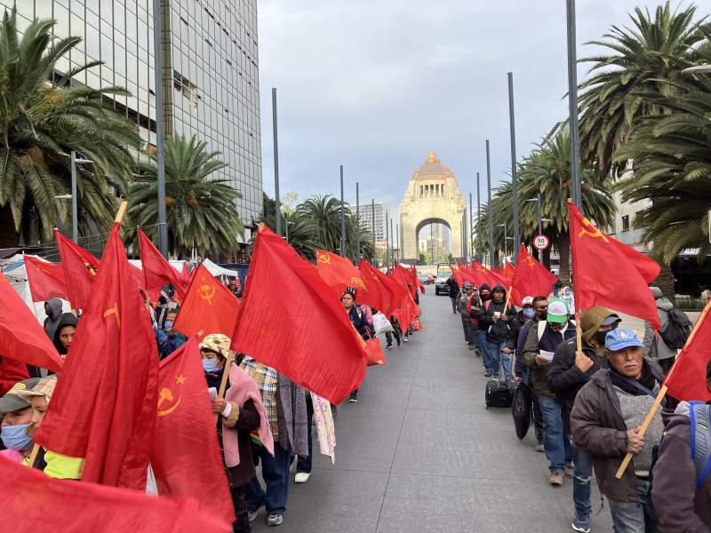 FPR se moviliza en la CDMX y en el estado de Oaxaca en demanda de justicia