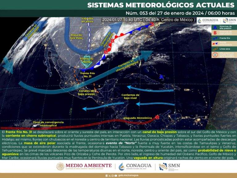 Frente frío 31: CDMX y Estado de México en alerta por bajas temperaturas de hasta -1°C