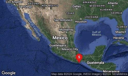 Se registra sismo magnitud 5.0 en la Crucecita Huatulco