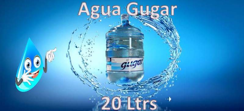 Agua Gugar anuncia alza en sus garrafones de agua