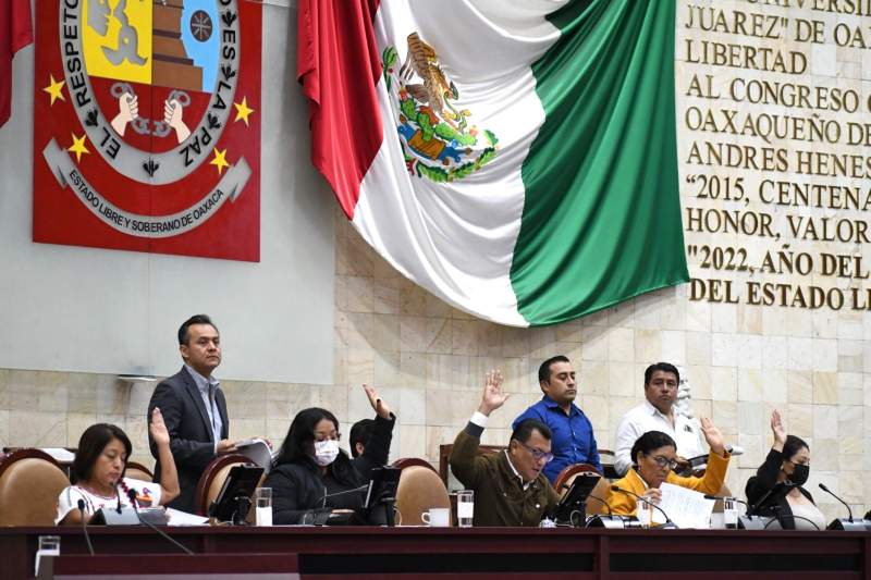 Congreso de Oaxaca aprueba Leyes de Ingresos de 30 municipios