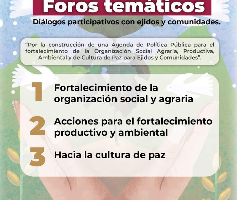 Convoca Sego al fortalecimiento de la organización social agraria