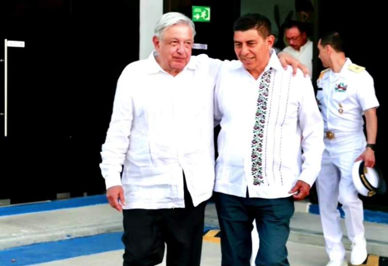 López Obrador seguirá visitando Oaxaca pese a veda, asegura el gobernador