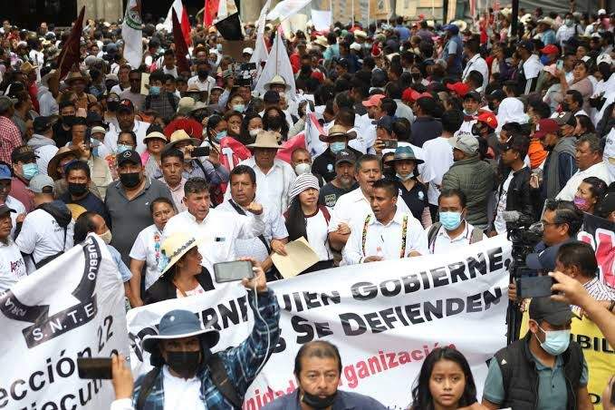 Prepara Sección 22 de la CNTE movilizaciones para este martes en Oaxaca