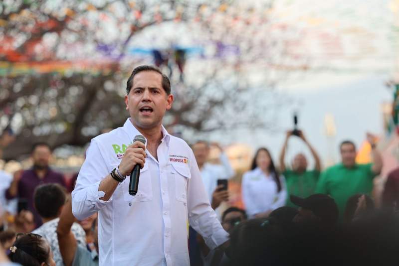 Arranca campaña Raúl Bolaños-Cacho Cué para Diputado Federal para el Distrito 8 en Oaxaca de Juárez.