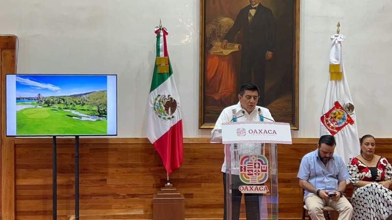 Confirma gobernador que campo de golf de Tangolunda será un parque público