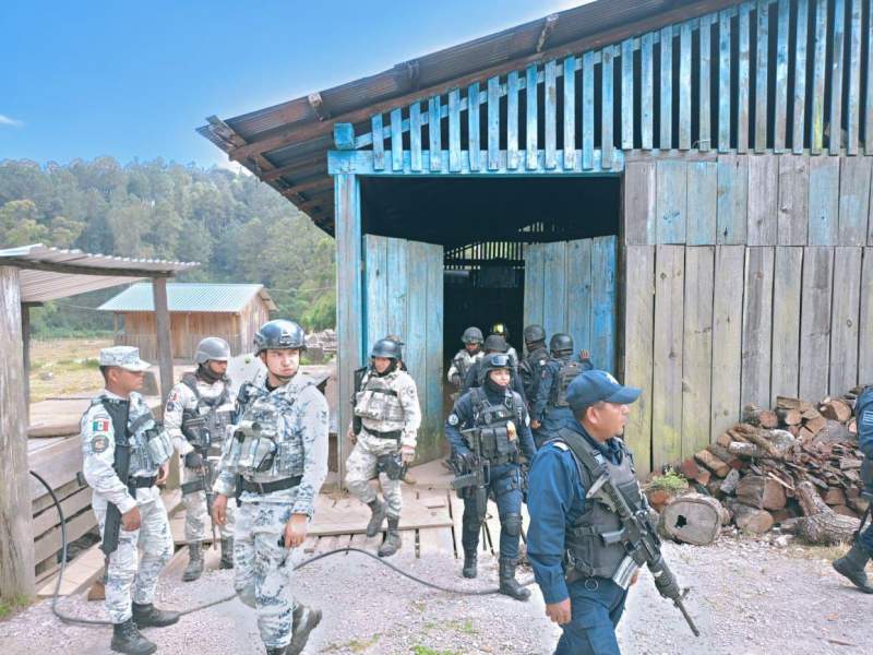 Elementos de seguridad se establecen en San Pedro el Alto