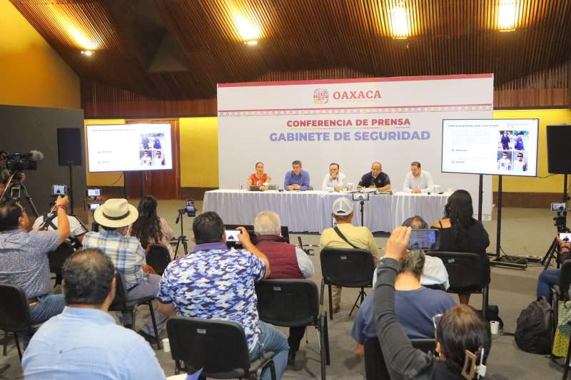 Informa Sego avances del Programa Oaxaca Segura