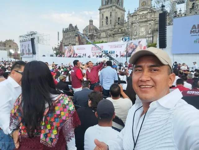 Participa Niño Morales en inicio de campaña de Claudia Sheinbaum