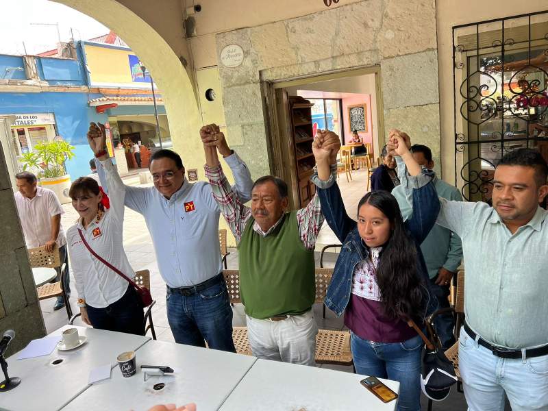 PT y PUP llevarán candidaturas comunes en más de 20 municipios de Oaxaca