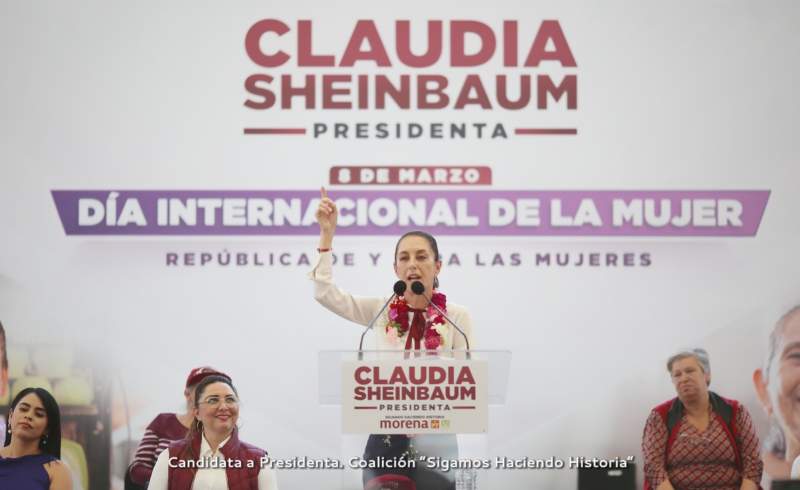 Sheinbaum presenta la estrategia República de y para las mujeres