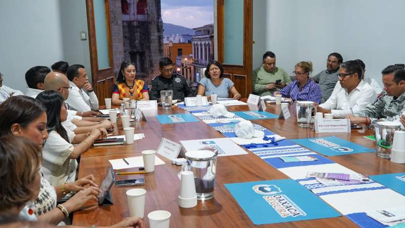 Continúan trabajos para garantizar la paz y seguridad durante el proceso electoral de Oaxaca