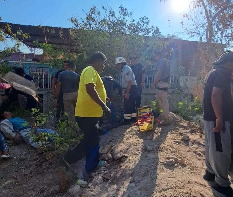 Hombre cae a un pozo en Huajuapan de León
