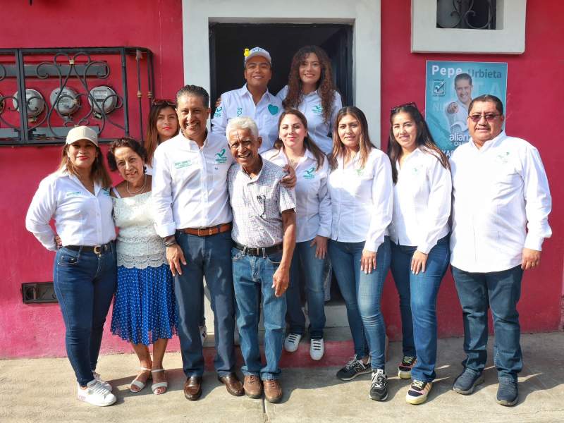 Inicia Pepe Urbieta su campaña para la presidencia municipal de Oaxaca de Juárez por el partido político Nueva Alianza.