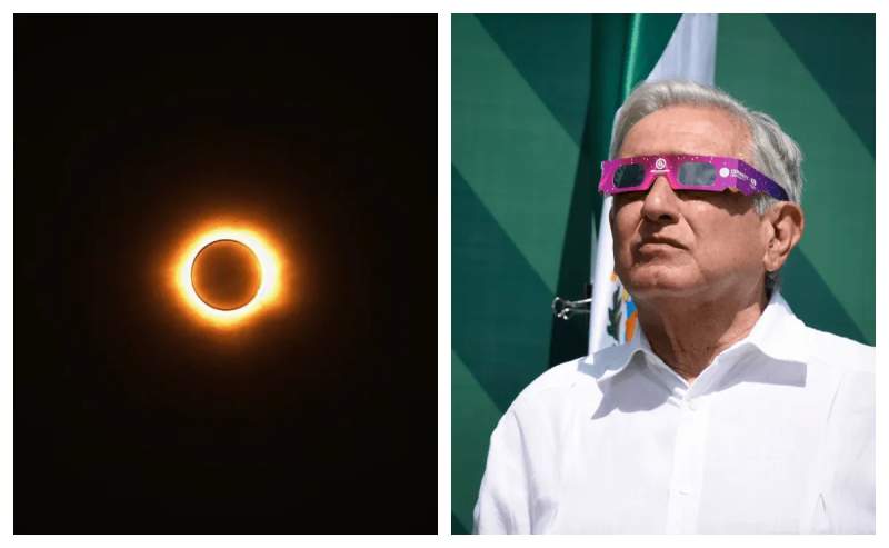 La Mañanera se vuelve conferencia magistral sobre el eclipse solar desde Sinaloa con transmisión