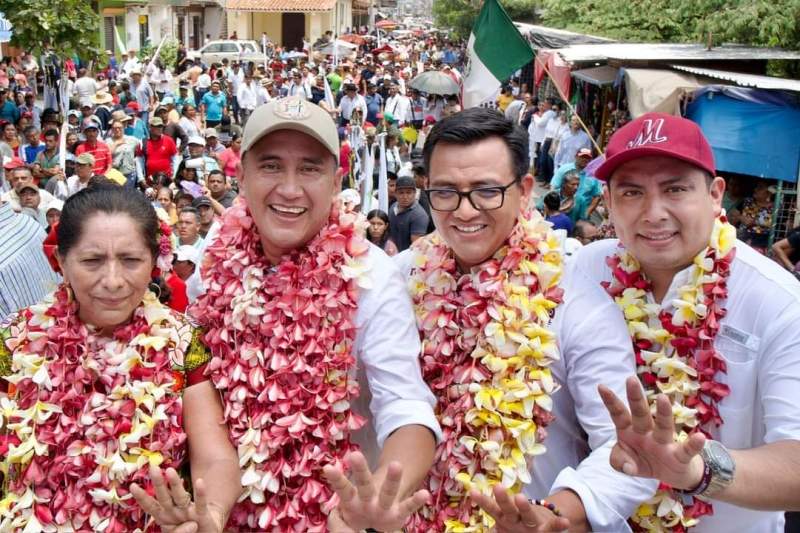 Nino Morales y Juan Marcelino, candidatos indígenas unidos con la transformación