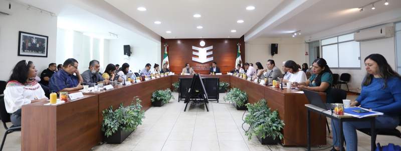 Realiza IEEPCO y Junta Local del INE reunión interinstitucional del Proceso Electoral Ordinario 2023-2024