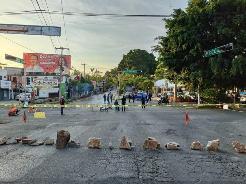 Se mantiene bloqueo sobre Avenida las Etnias y México 68 en la capital