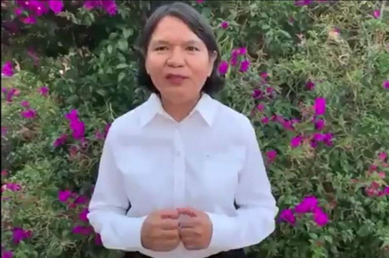 Sofía Castro se dice lista para sustituir a Carmelita Ricardez como candidata al Senado