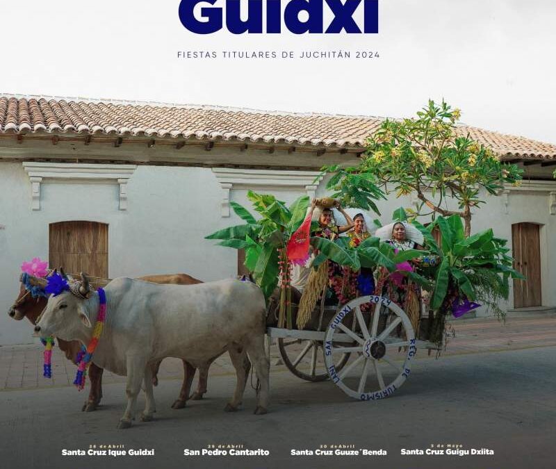 Ya se vienen, ya está aquí las Velas de Juchitán