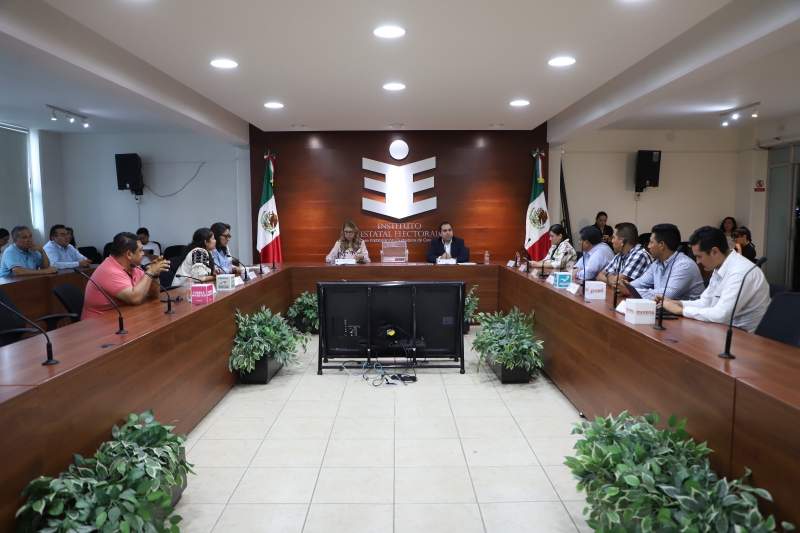 Avanza organización del Proceso Electoral en Oaxaca: IEEPCO