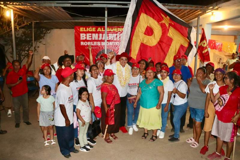 Benjamín Robles “El Bueno” gana el voto de la esperanza en Guichicovi, Jalapa y Tlacolulita