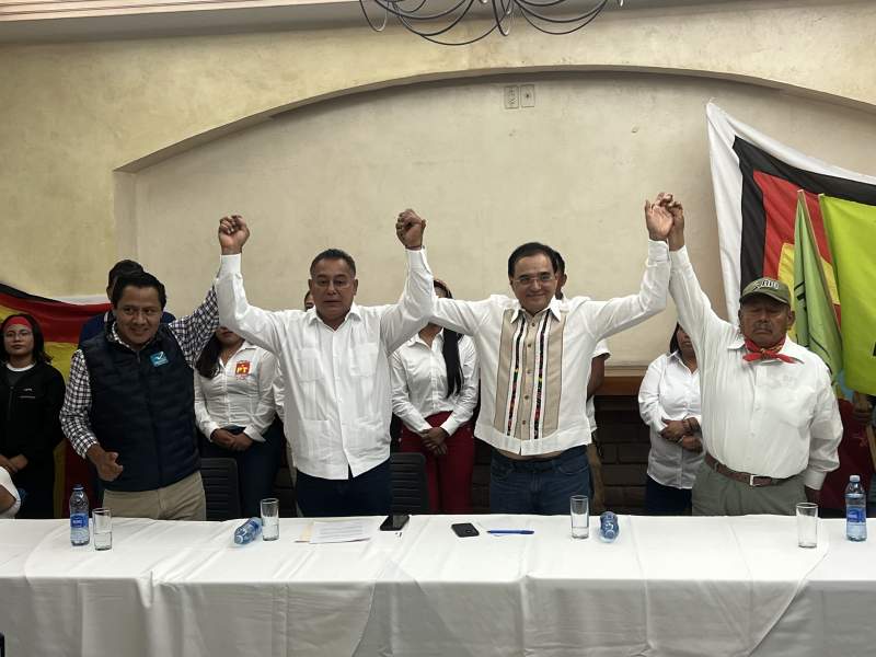Chente Castellanos será candidato del PT, PUP y Nueva Alianza en Xoxo