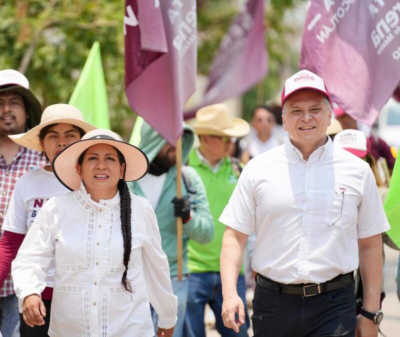 Claudia Sheinbaum y Nancy Benítez trabajarán incansablemente por Xoxocotlán: delegado nacional de Morena