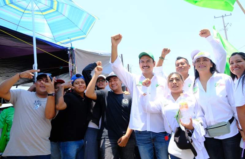 Ray Chagoya, defensor de la clase trabajadora, se compromete a terminar con el abuso fiscal y la inseguridad en la Central de Abasto