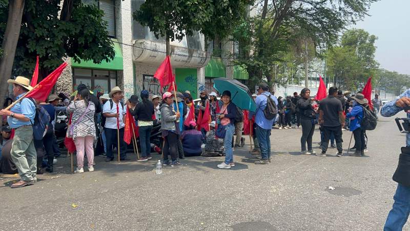 Sol Rojo bloquea a la altura de la DDHPO
