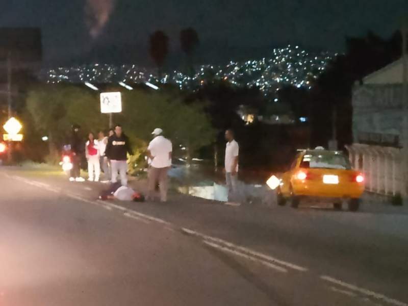 Se reporta otra persona fallecida, tras ser atropellada en Santa Rosa