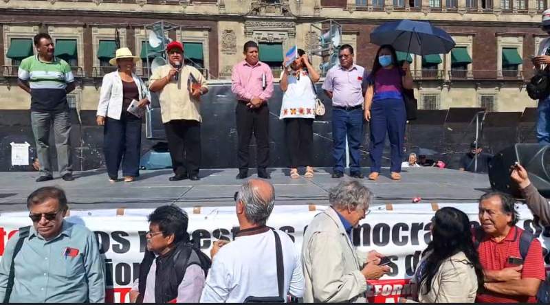 CNTE levanta paro en la CDMX