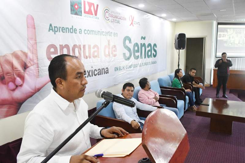 Emprende Congreso de Oaxaca curso de Lengua de Señas Mexicana