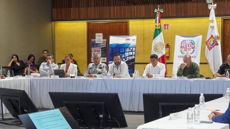 Instalan Mesa de Coordinación Estatal para la Construcción de la Paz y Seguridad durante proceso electoral en Oaxaca