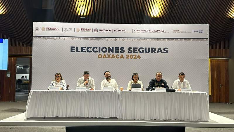 Jornada electoral en Oaxaca transcurre en paz y con orden