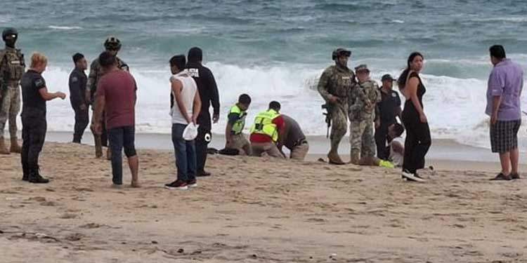 Muere un hombre en playa de Salina Cruz