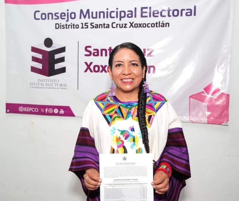 Nancy Benítez ya es presidenta electa de Xoxo