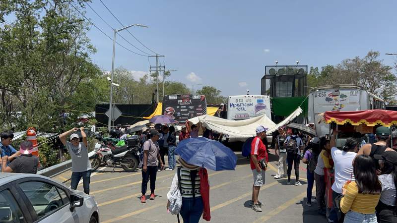 No se tiene contemplado un fondo de apoyos a para comercios por plantón en Oaxaca