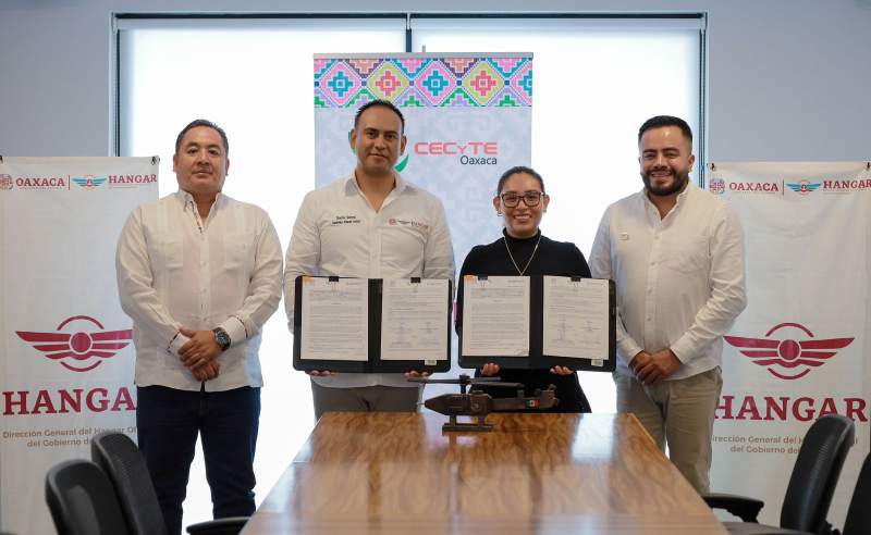 Nuevo Convenio de Colaboración Fortalece la Educación Dual en el CECyTE Oaxaca.