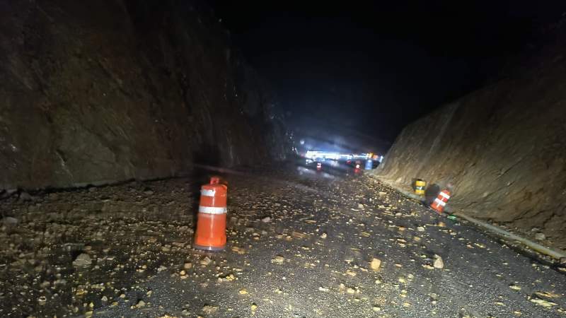 Reportan lluvias fuertes durante la madrugada de jueves en la Costa e Istmo de Tehuantepec